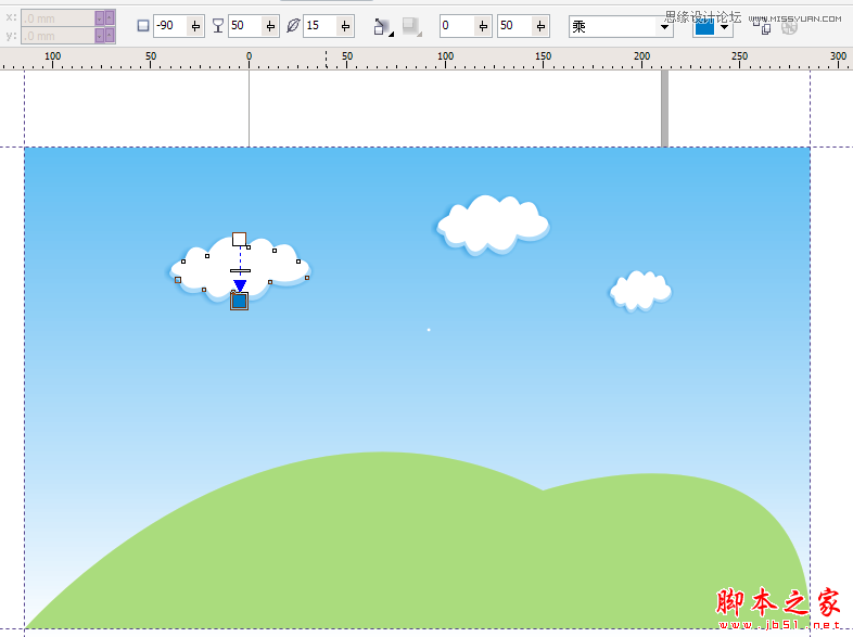 CorelDraw制作卡通桌面教程,武林網