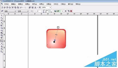 如何用coreldraw制作水晶按鈕