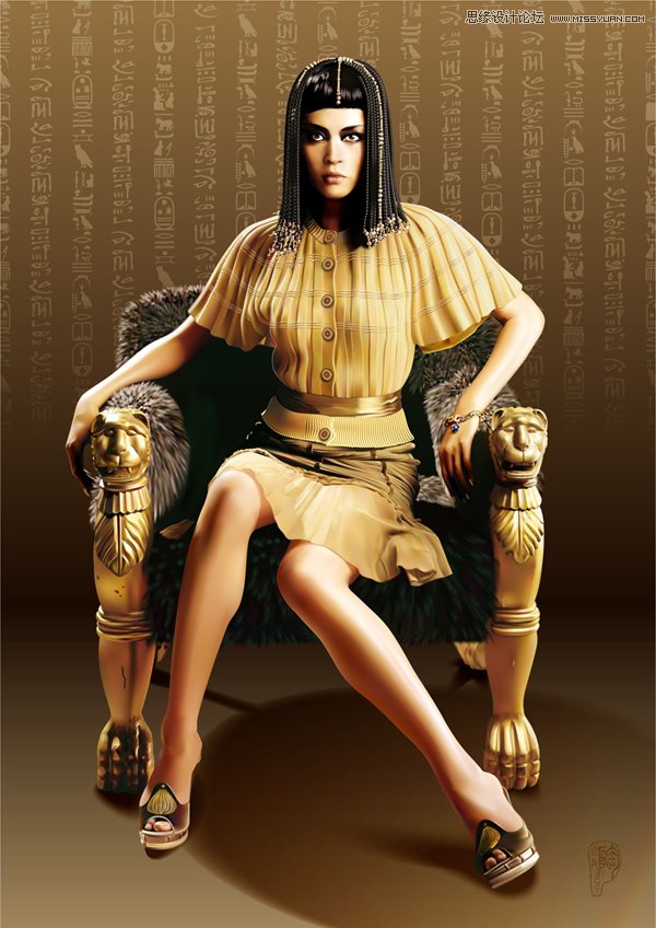 CorelDRAW模擬人物照片繪畫全過程分析,破洛洛