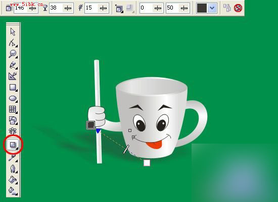 Coreldraw9繪制可愛卡通杯子教程 武林網 CorelDraw實例教程