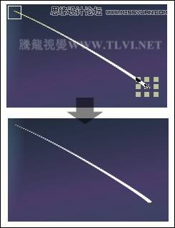 CorelDRAW繪制月圓之夜飛逝的流星教程,破洛洛