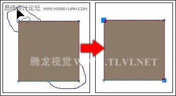 在CorelDRAW中節點的選擇,破洛洛