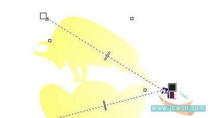 CDR制作牛年春節剪紙教程 武林網 CorelDraw實例教程