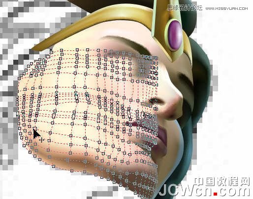 CorelDRAW巧用網格工具繪制惡魔谷插畫,