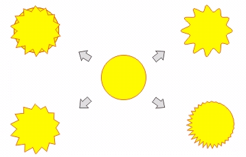coreldraw distortion（變形）與envelope（封套）效果 武林網 CorelDraw使用技巧教程