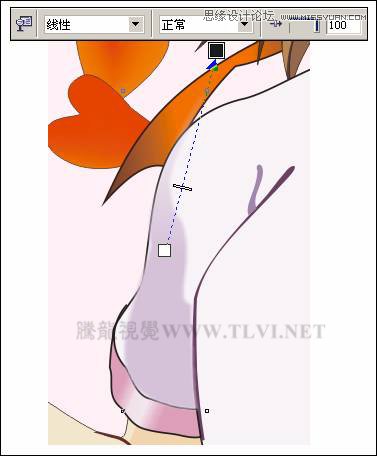 CorelDRAW繪制日式卡通美女教程,破洛洛