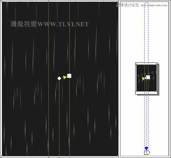 CorelDRAW方形網點紙制作實例之雨中的玫瑰,破洛洛