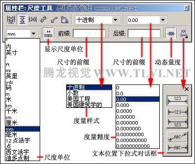 CorelDRAW中度量工具的應用,破洛洛