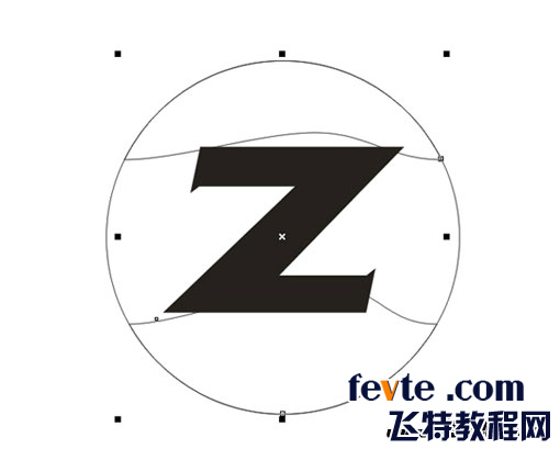 CDR繪制金屬質感標志 武林網 CDR實例教程