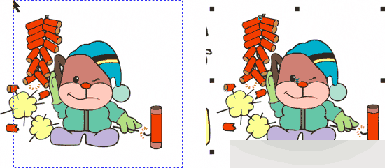 CorelDRAW 12循序漸進-對象的選取 武林網 CorelDraw入門教程