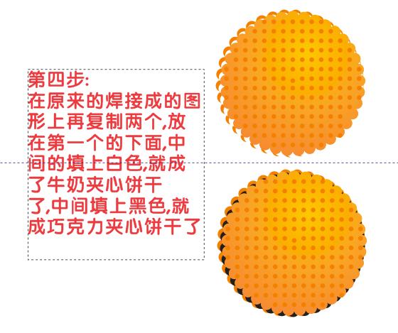 CDR繪制餅干 武林網 CDR入門教程