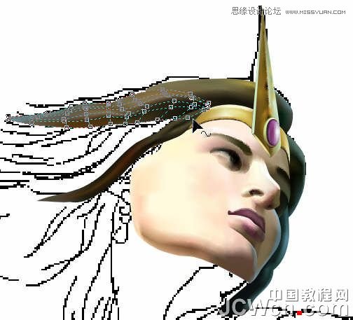 CorelDRAW巧用網格工具繪制惡魔谷插畫,