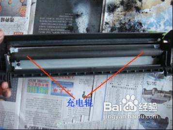 惠普1000激光打印機硒鼓怎么加粉