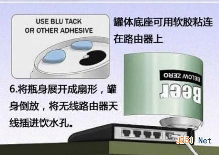 路由器套上易拉罐：WiFi信號增強