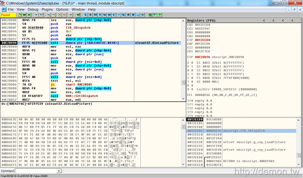 vbscript LoadPicture函數使用方法與漏洞利用