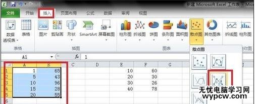 excel2007 雙折線圖的制作方法