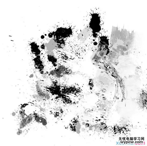 字體 墨跡 大氣 效果 教程