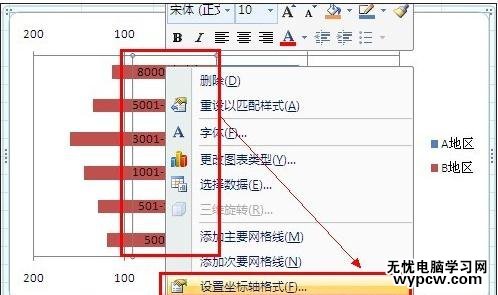 excel2007制作條形圖的教程