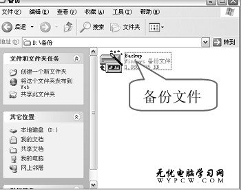 系統備份文件