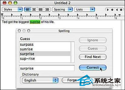  Mac中的文字編輯有哪些功能？