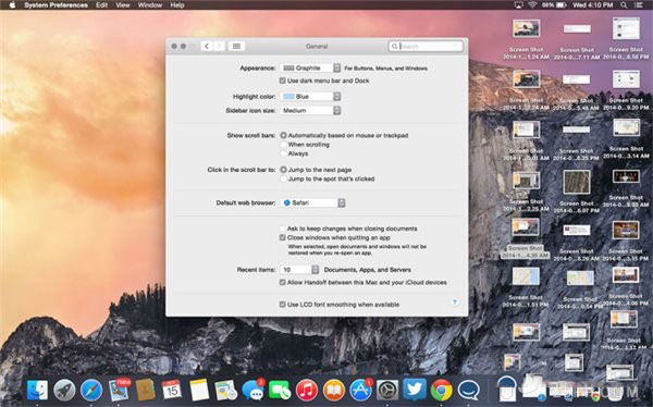 蘋果Yosemite OS X 10.10使用技巧大全