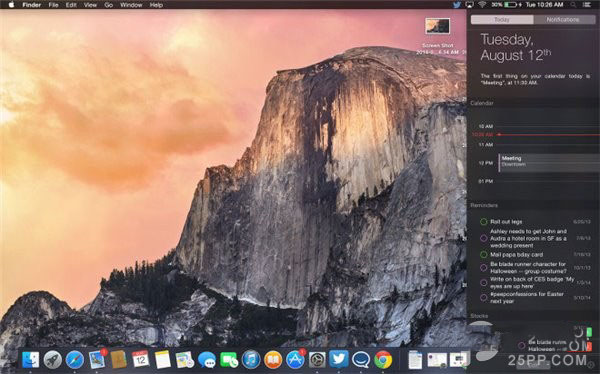 蘋果Yosemite OS X 10.10使用技巧大全