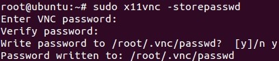 Ubuntu上啟用X11VNC