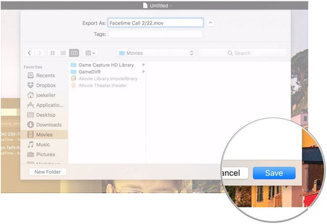 在Mac上錄制FaceTime視頻通話的方法