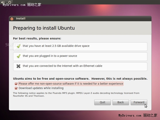Ubuntu 10.10啟用全新安裝程序 過程圖賞