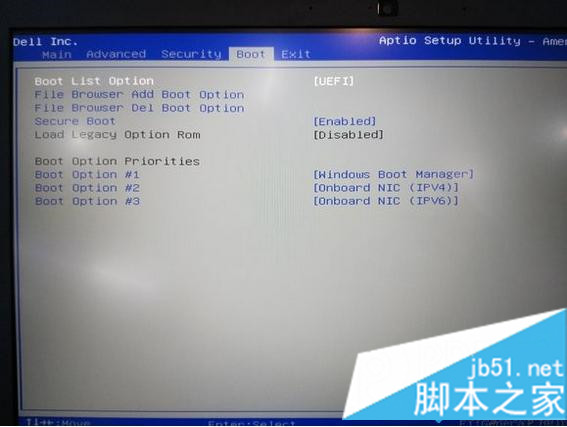 戴爾筆記本自帶win10換win7系統步驟1