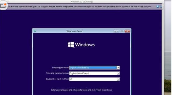 Mac安裝win10