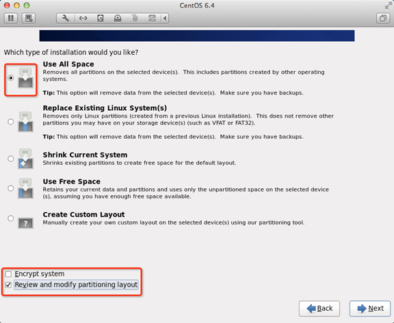 centos 6.4安裝教程