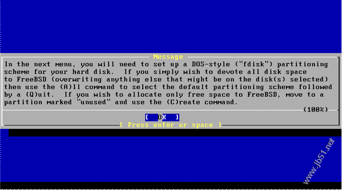 FreeBSD 8.0安裝教程