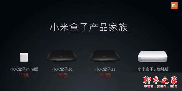 小米盒子哪個好？小米盒子3增強版/小米盒子3s/小米盒子3c /小米盒子mini版區別對比評測