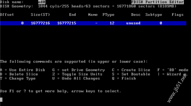 FreeBSD 8.0安裝教程