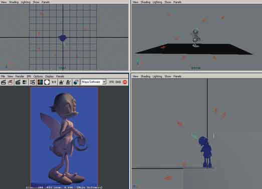MAYA材質燈光教程打造可愛的3D唐老鴨 武林網 MAYA材質燈光