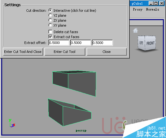 MAYA Polygons建模Edit Mesh命令集詳解解釋 武林網 MAYA建模教程24-cut-faces-tool-cut-direction.gif