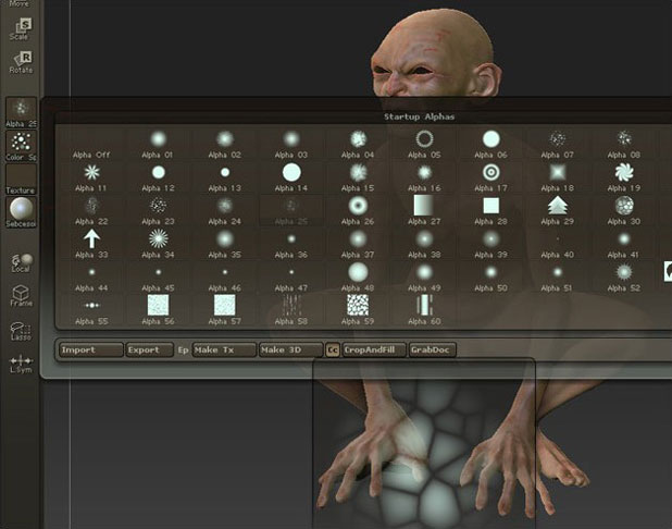 MAYA制作魔戒中的咕嚕姆 武林網 MAYA角色動畫教程