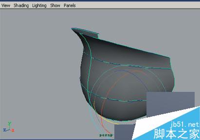 maya7.0玫瑰花建模教程 武林網 MAYA材質燈光