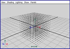 Maya 7.0 粒子系統-創建粒子 武林網 MAYA角色動畫教程