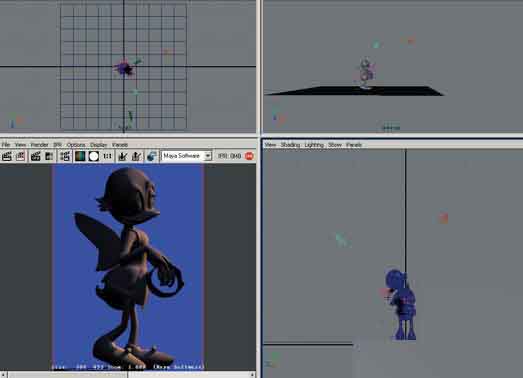 MAYA材質燈光教程打造可愛的3D唐老鴨 武林網 MAYA材質燈光