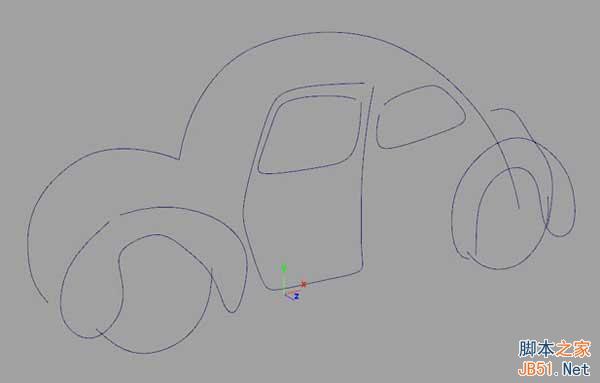 Maya建模大眾BUG汽車教程 Maya建模大眾BUG汽車教程 武林網 MAYA建模教程