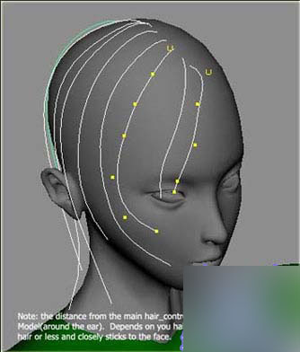Maya PaintEffects 制作頭發 武林網 MAYA角色動畫教程