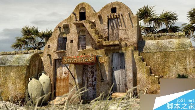MAYA建筑作品解析 武林網