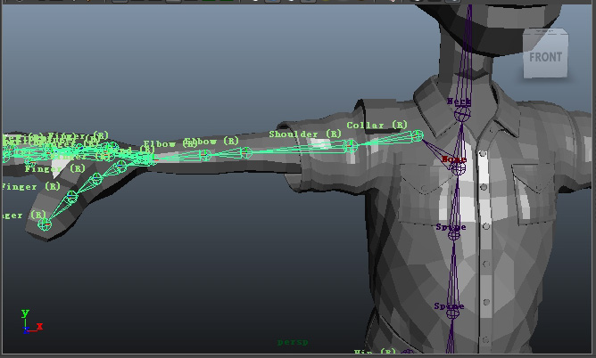 maya―fbik系統研究 武林網 maya動畫教程