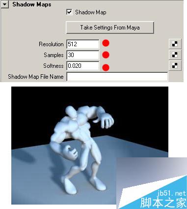 Maya Mentalray處理陰影與動畫 武林網 MAYA角色動畫教程