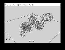 Maya 7.0 粒子系統-粒子的碰撞 武林網 MAYA角色動畫教程