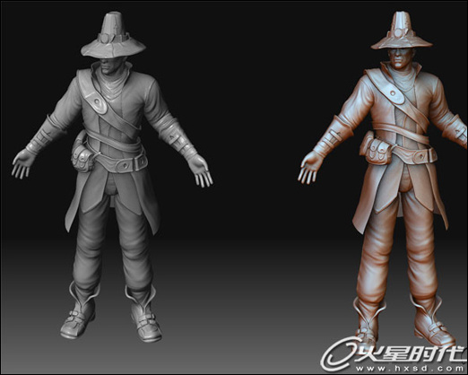 MAYA結合Zbrush制作戰爭英雄教程 武林網 MAYA角色動畫教程