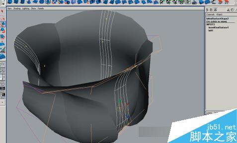 maya7.0玫瑰花建模教程 武林網 MAYA材質燈光