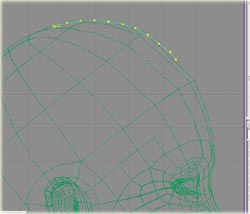 Maya PaintEffects 制作頭發 武林網 MAYA角色動畫教程